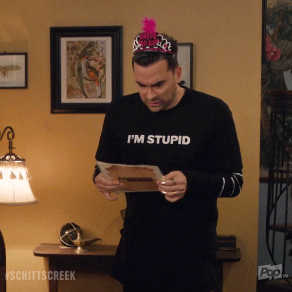 David Rose GIF by Schitt's Creek Find & Share on GIPHY