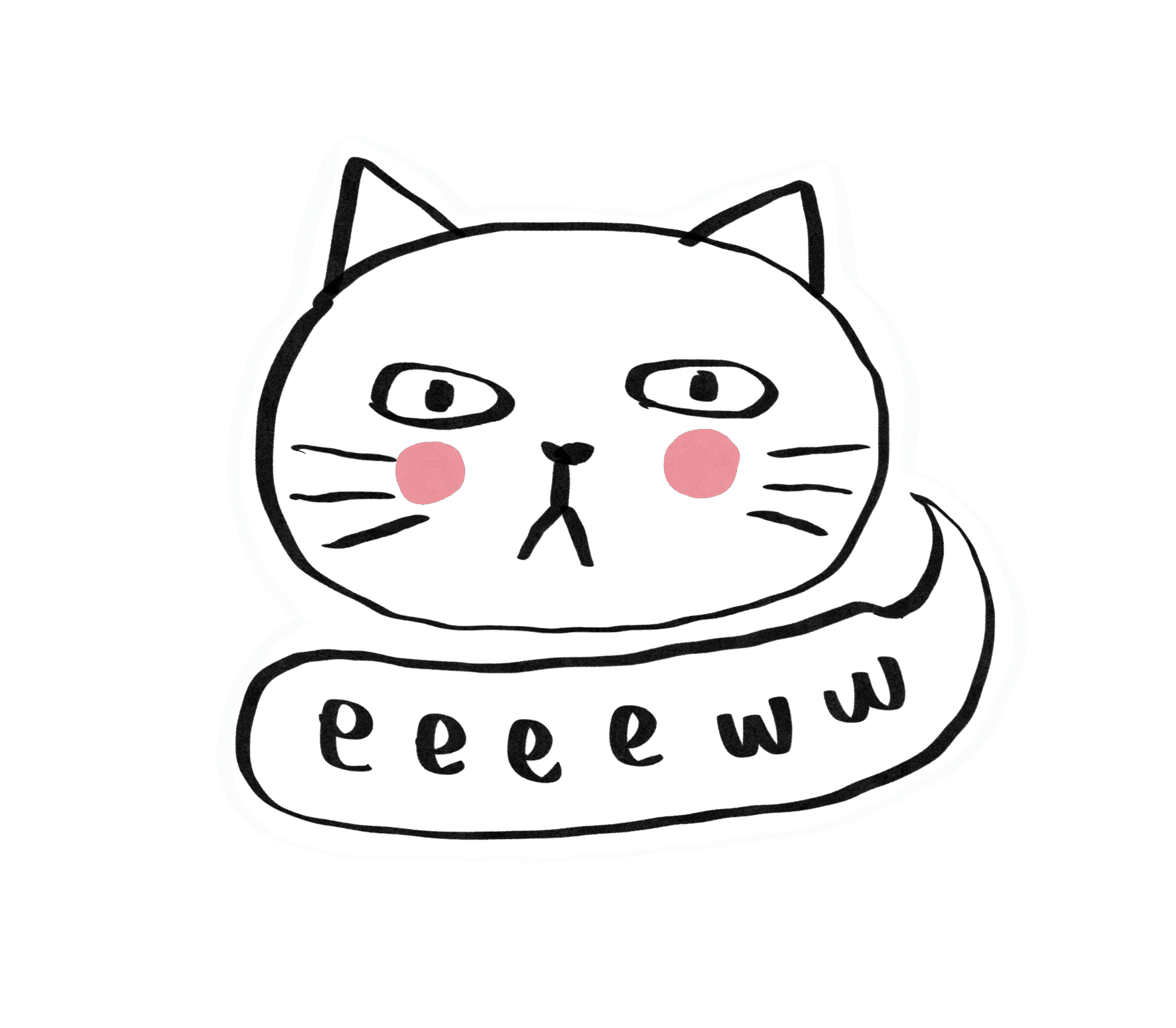 Mad Cat Sticker by Fawa for iOS & Android GIPHY