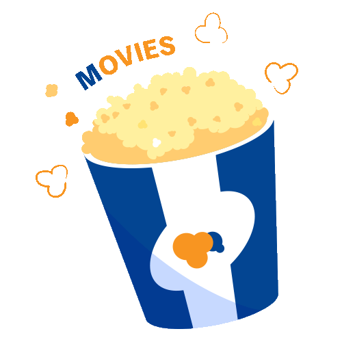 Popcorn Sticker by Explorica Educational Travel for iOS & Android GIPHY