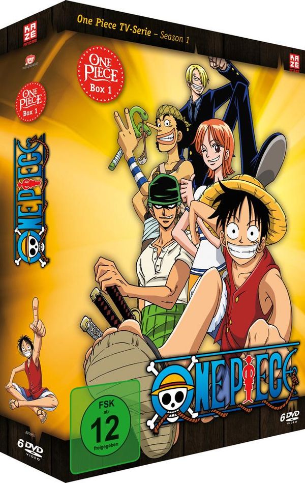 One Piece TV Serie Box 1 (6 DVDs) jpc