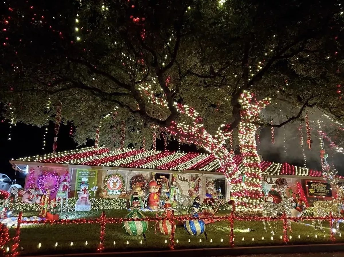 San Antonio has some of the most festive Christmas light displays in