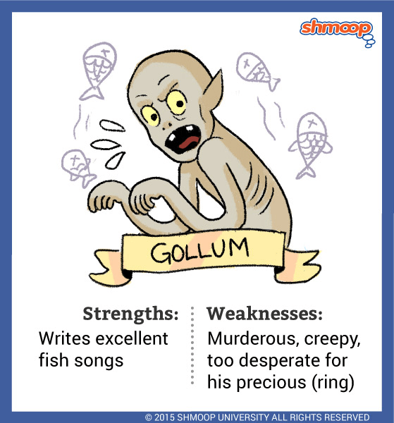 Gollum in The Two Towers