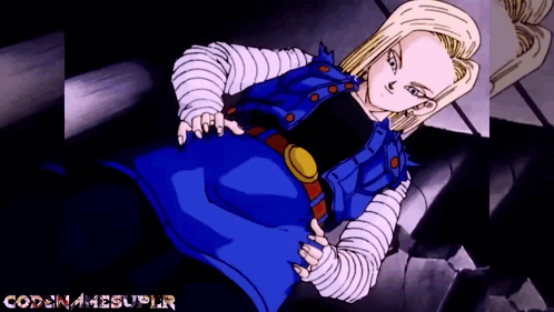Android 18 GIF - Android 18 - Discover & Share GIFs