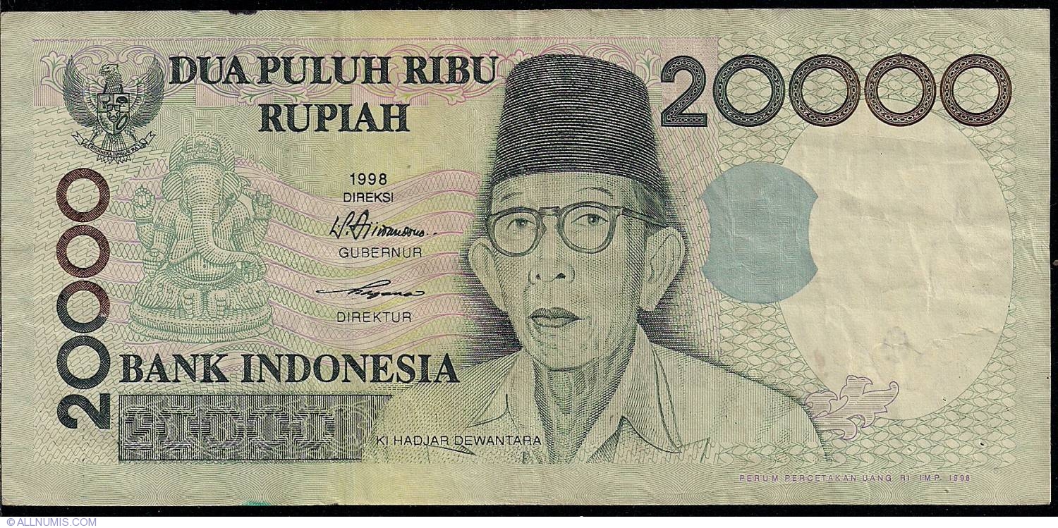 20,000 Rupiah 1998/1998, 19982004 20,000 Rupiah Indonesia
