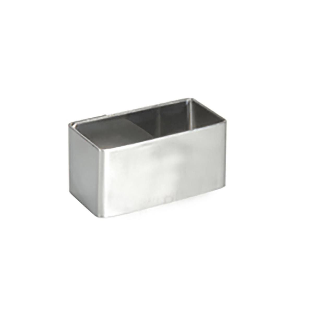 ST/STEEL RECTANGULAR RING, stainless steel, 10x2,5x3cm, Rings De Buyer