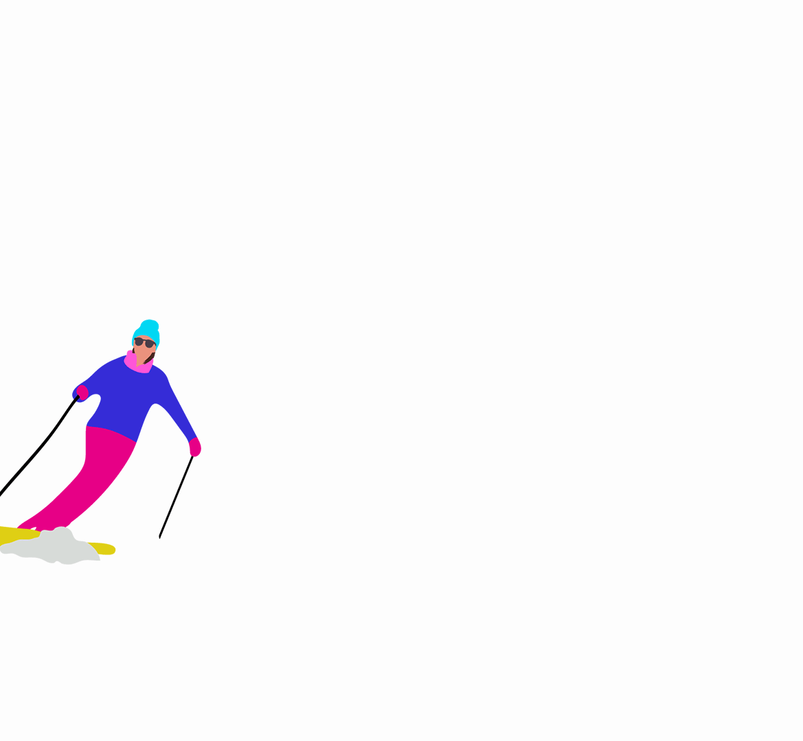 Winter Ski GIF by Julie Winegard Find & Share on GIPHY