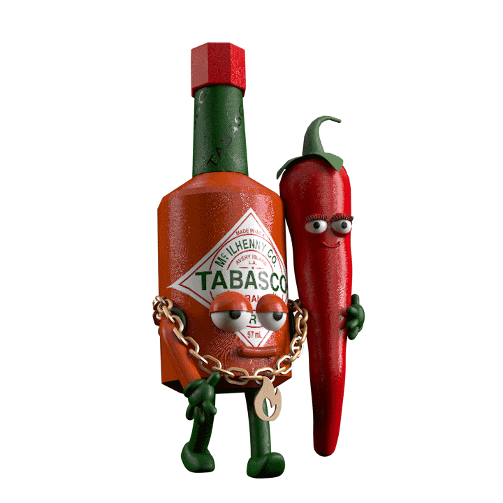 Happy Hot Sauce Sticker by Sam Brown Video for iOS & Android GIPHY
