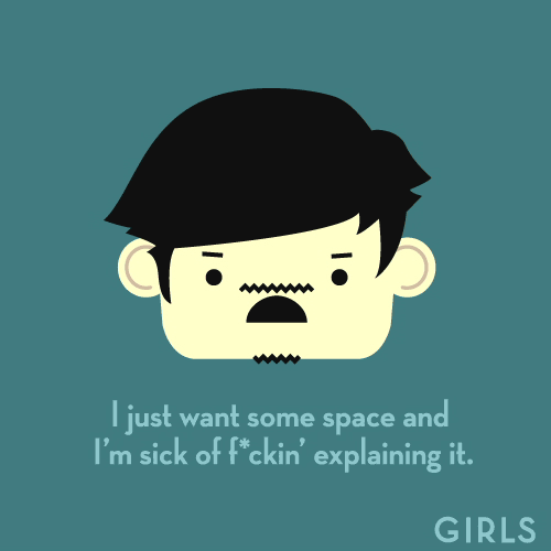 Angry Adam GIF by Girls on HBO Find & Share on GIPHY