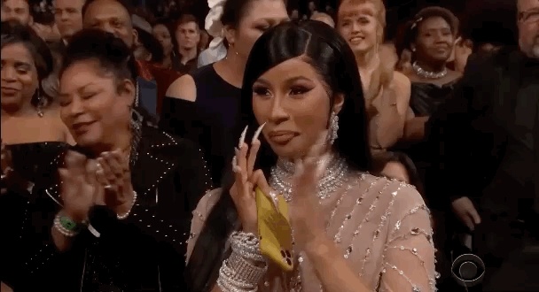 Cardi B Applause GIF by Recording Academy / GRAMMYs Find & Share on GIPHY