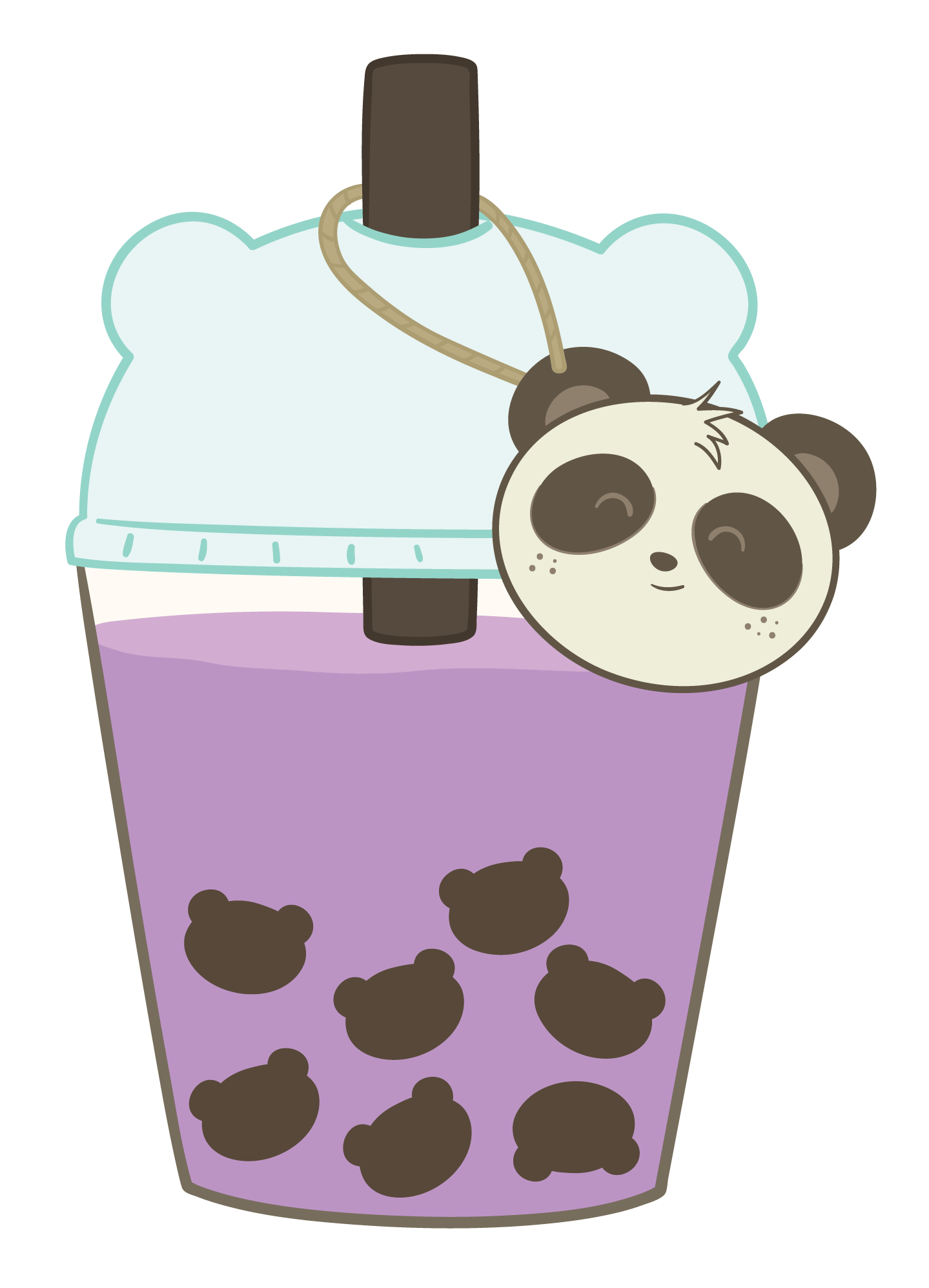 Cute Animated Panda Gif