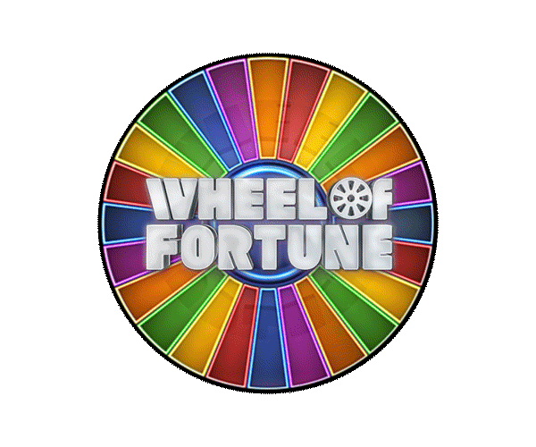 Rainbow Spin Sticker by Wheel of Fortune for iOS & Android GIPHY