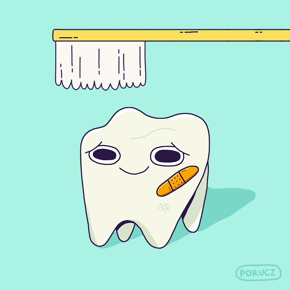 Teeth Brushing GIF by Michelle Porucznik Find & Share on GIPHY