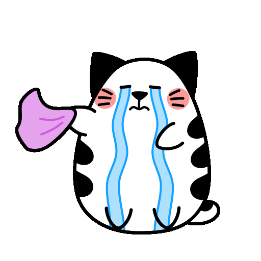 Cat Crying Sticker by for iOS & Android GIPHY