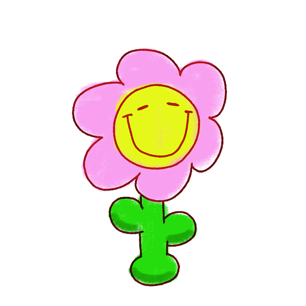Happy Flower Sticker by Originals for iOS & Android GIPHY
