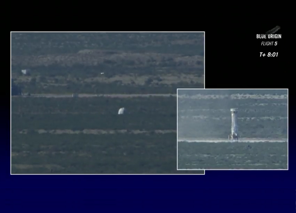 Blue Origin Completes New Shepard Abort Test SpaceRef