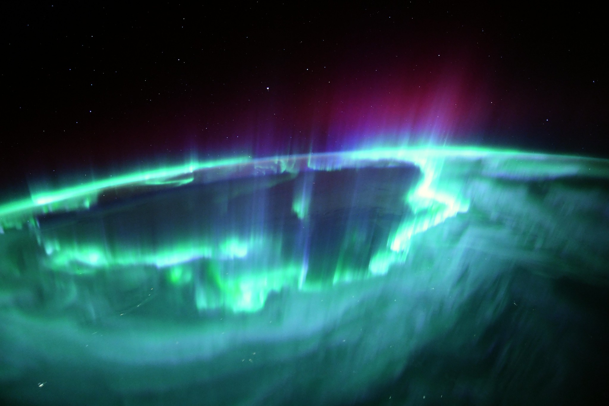 Strong Aurora Over North America SpaceRef