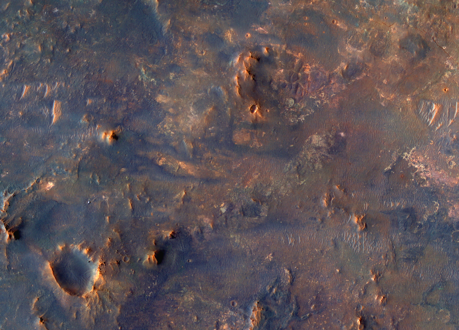 Isidis Basin Ejecta On Mars SpaceRef