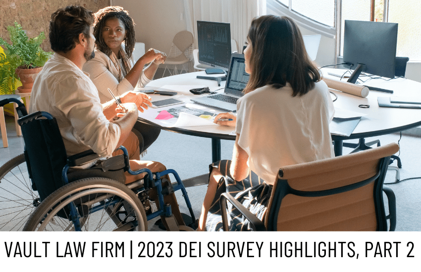 2023 Vault Law Firm Diversity Survey Demographics