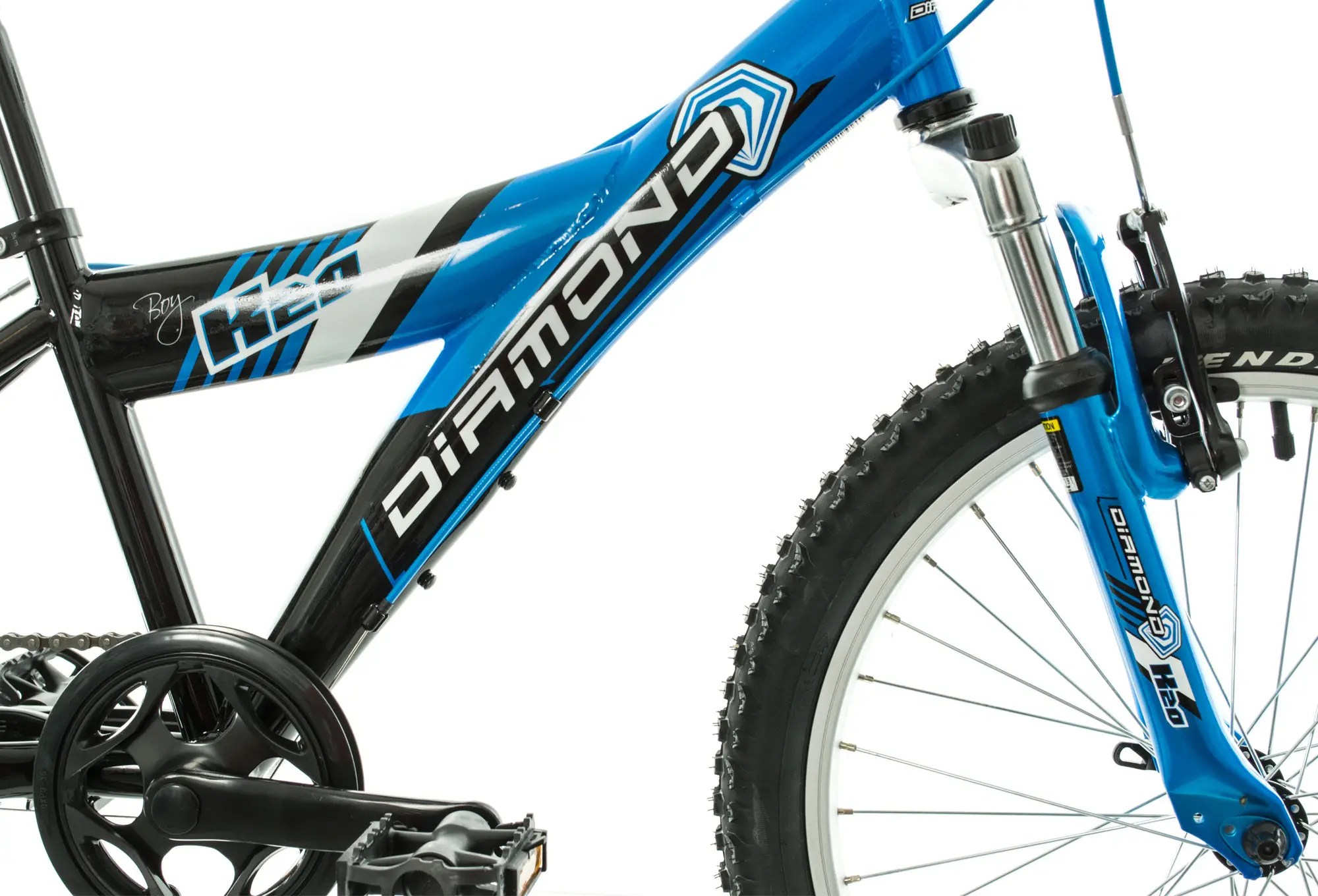 DIAMOND Complete Kid Bike K20 Black Blue Alltricks.fr