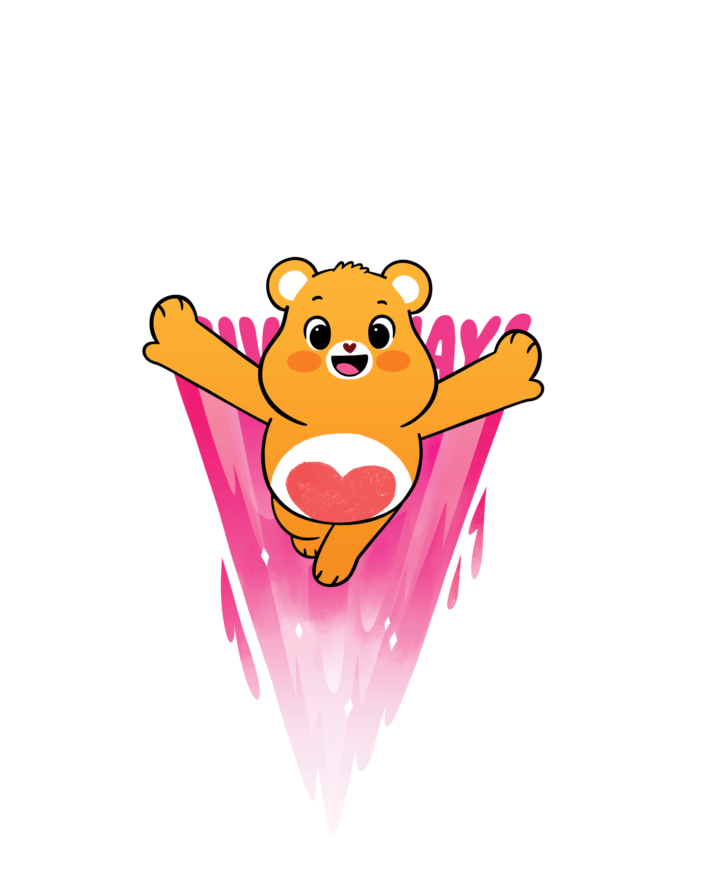 Heart Sticker by Care Bear Stare! for iOS & Android GIPHY
