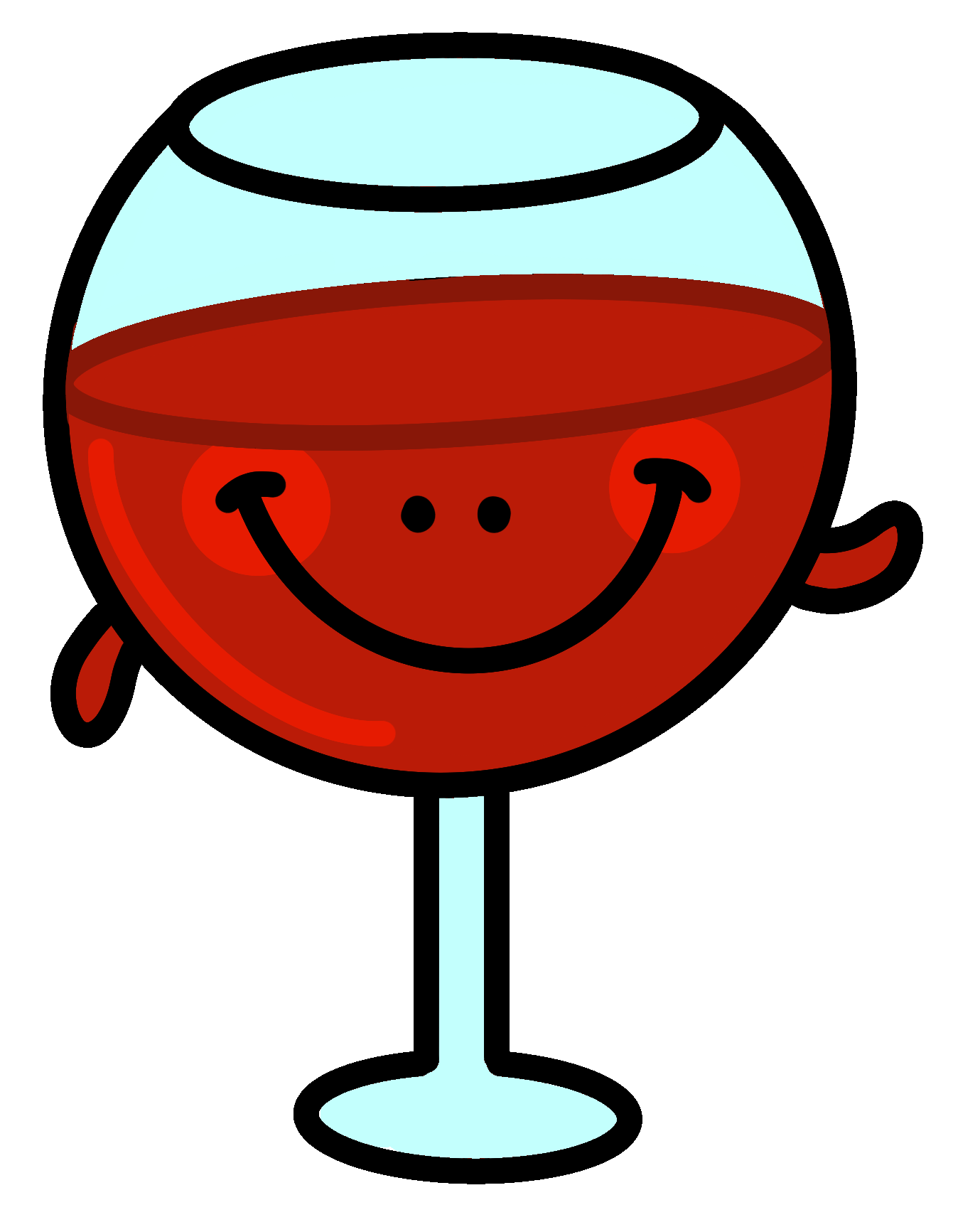 Party Wine Sticker for iOS & Android GIPHY