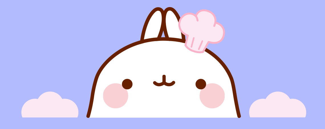 Happy Food GIF by Molang Find & Share on GIPHY