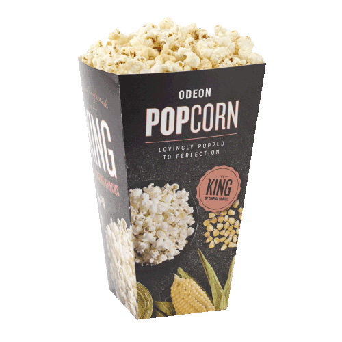 Movie Theatre Popcorn Sticker by ODEON Cinemas for iOS