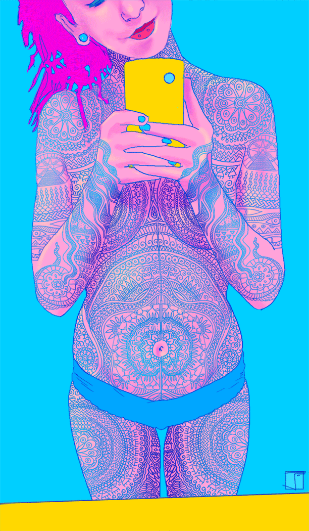 Sexy Tattoo GIF by Phazed Find & Share on GIPHY