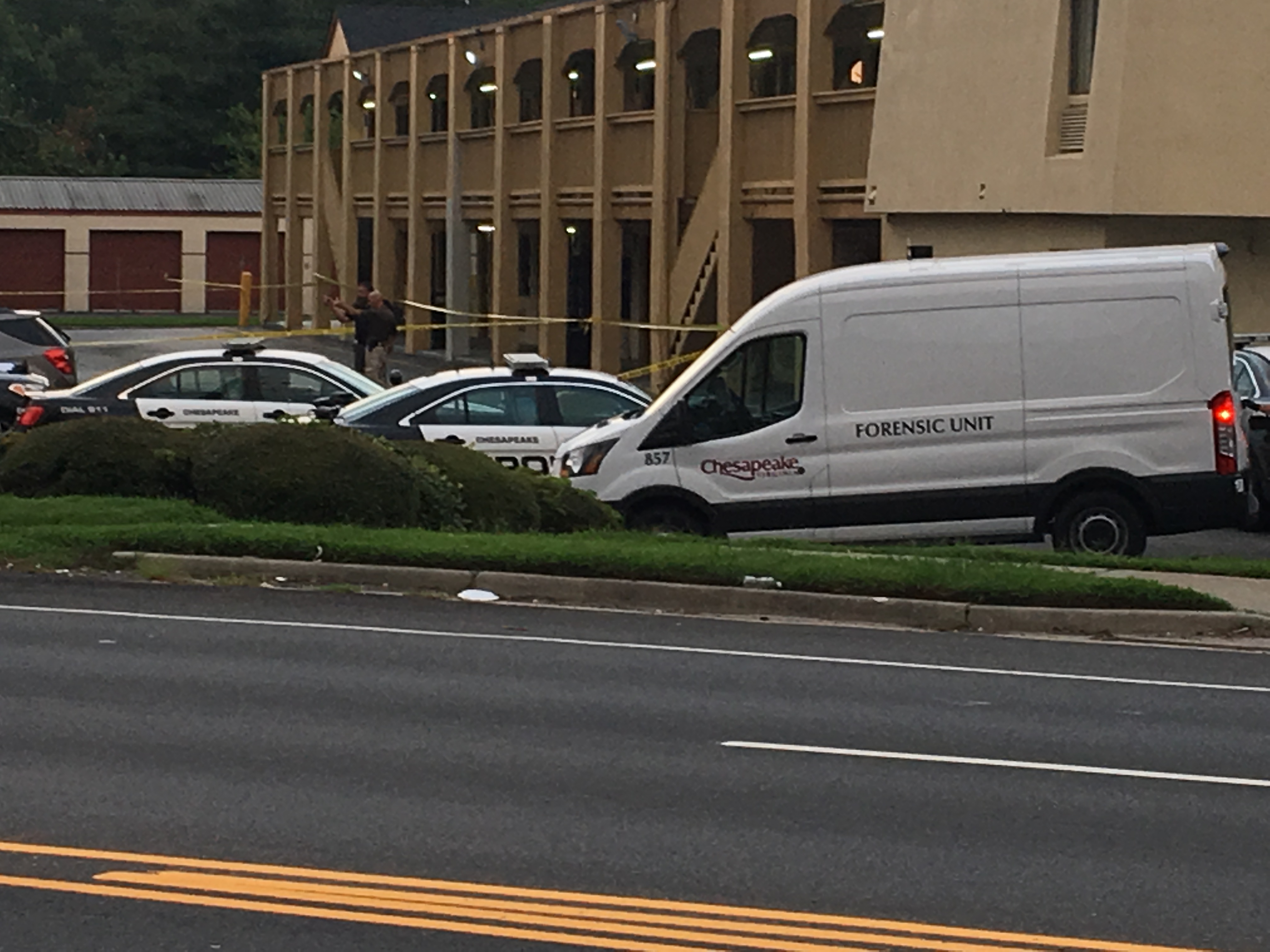 Homicide reported in Chesapeake parking lot