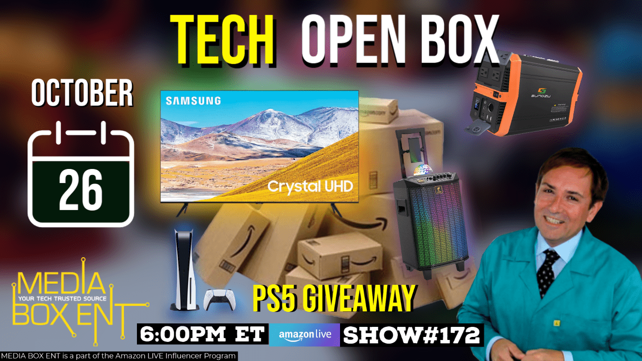 TECH 📦 OPEN BOX 📦 MediaBoxEnt