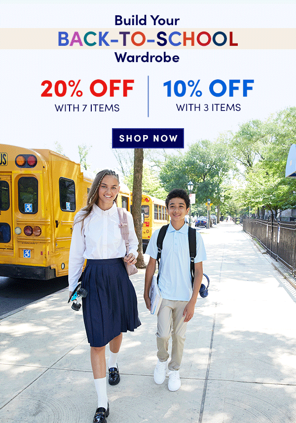 Build Your BackToSchool Wardrobe French Toast