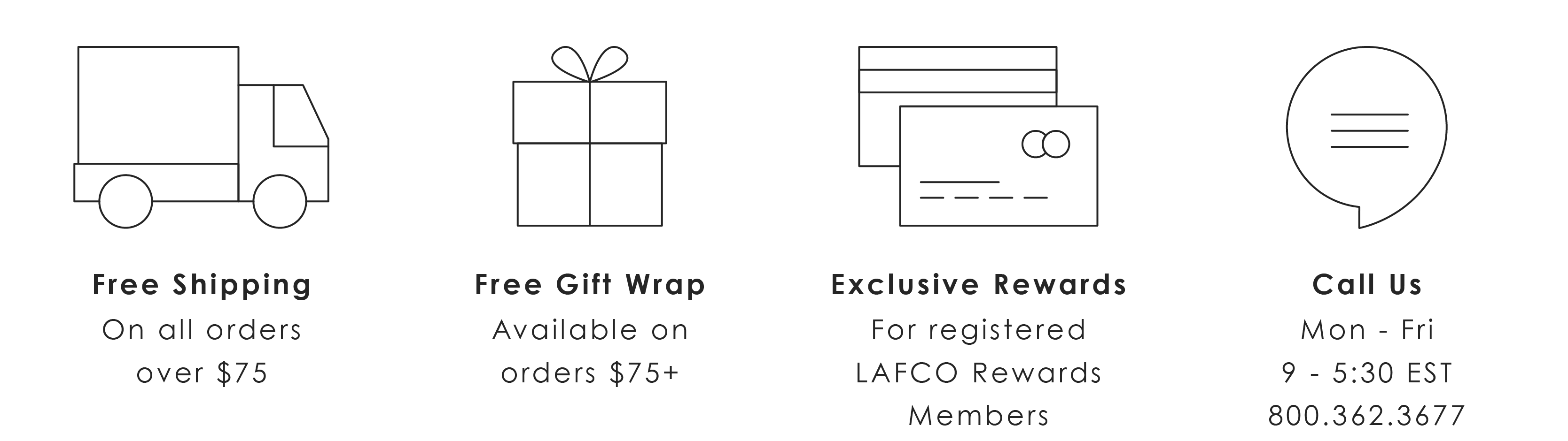 The collection you can't get enough of is back in stock! LAFCO New York