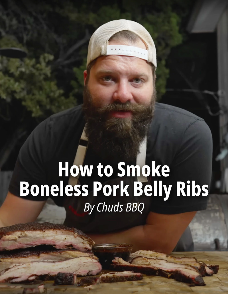 How to Smoke Boneless Pork Belly Rib ThermoWorks