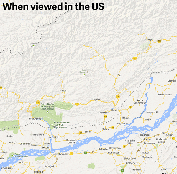Google Maps changes China's borders based on its viewers' locations The Week