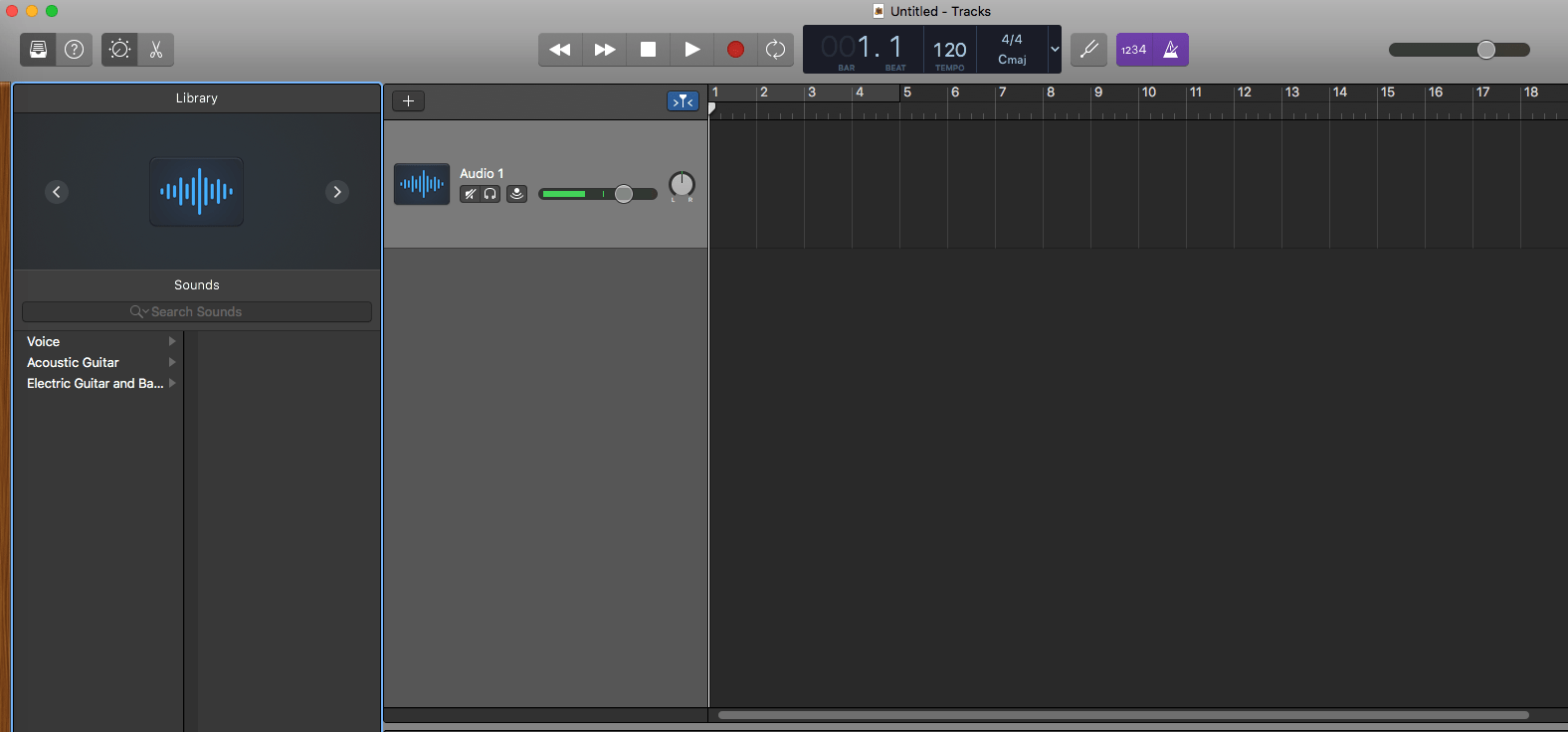 Starting a New Podcast Project in GarageBand Media Commons