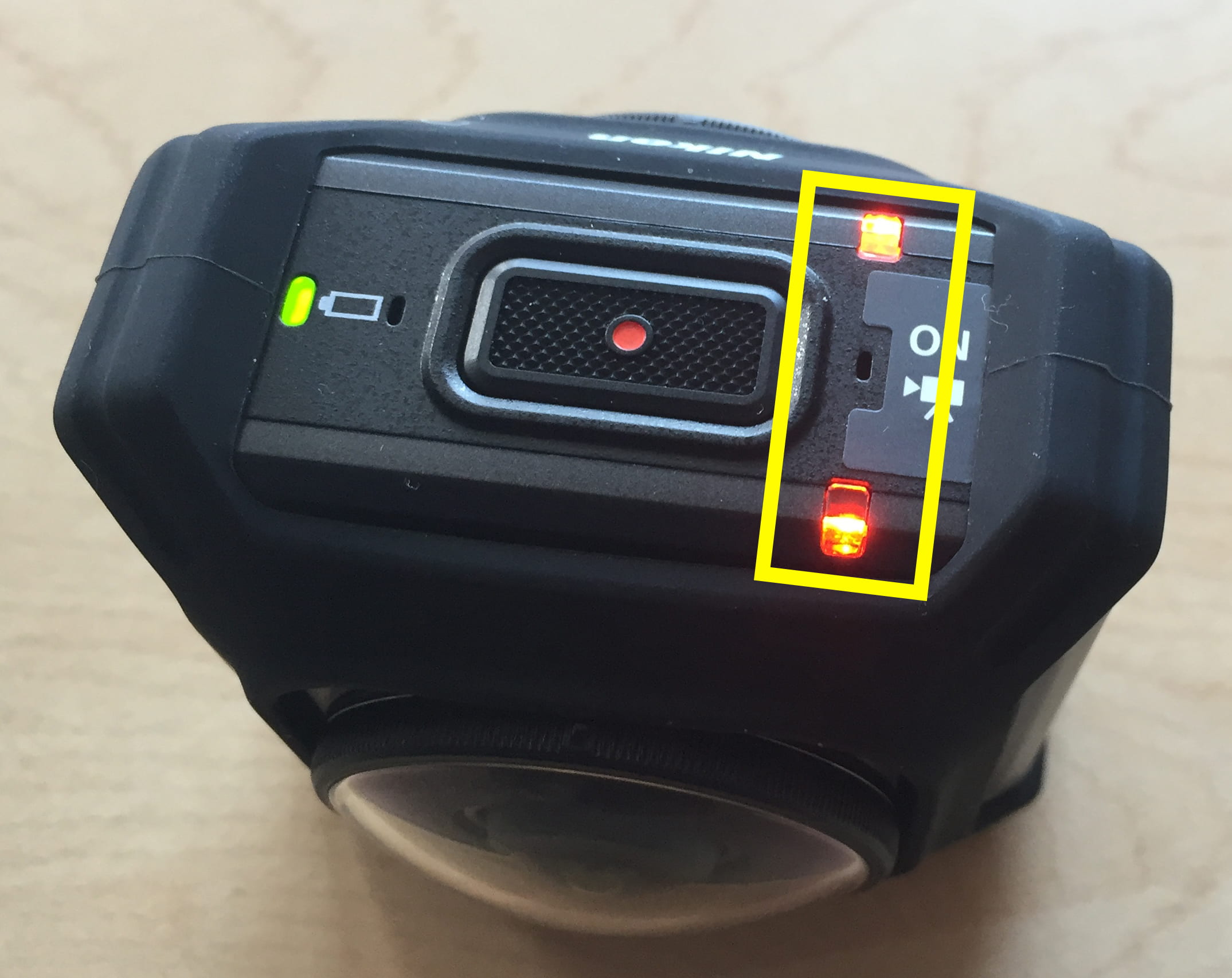 Recording Video with the Nikon KeyMission 360 Camera Media Commons