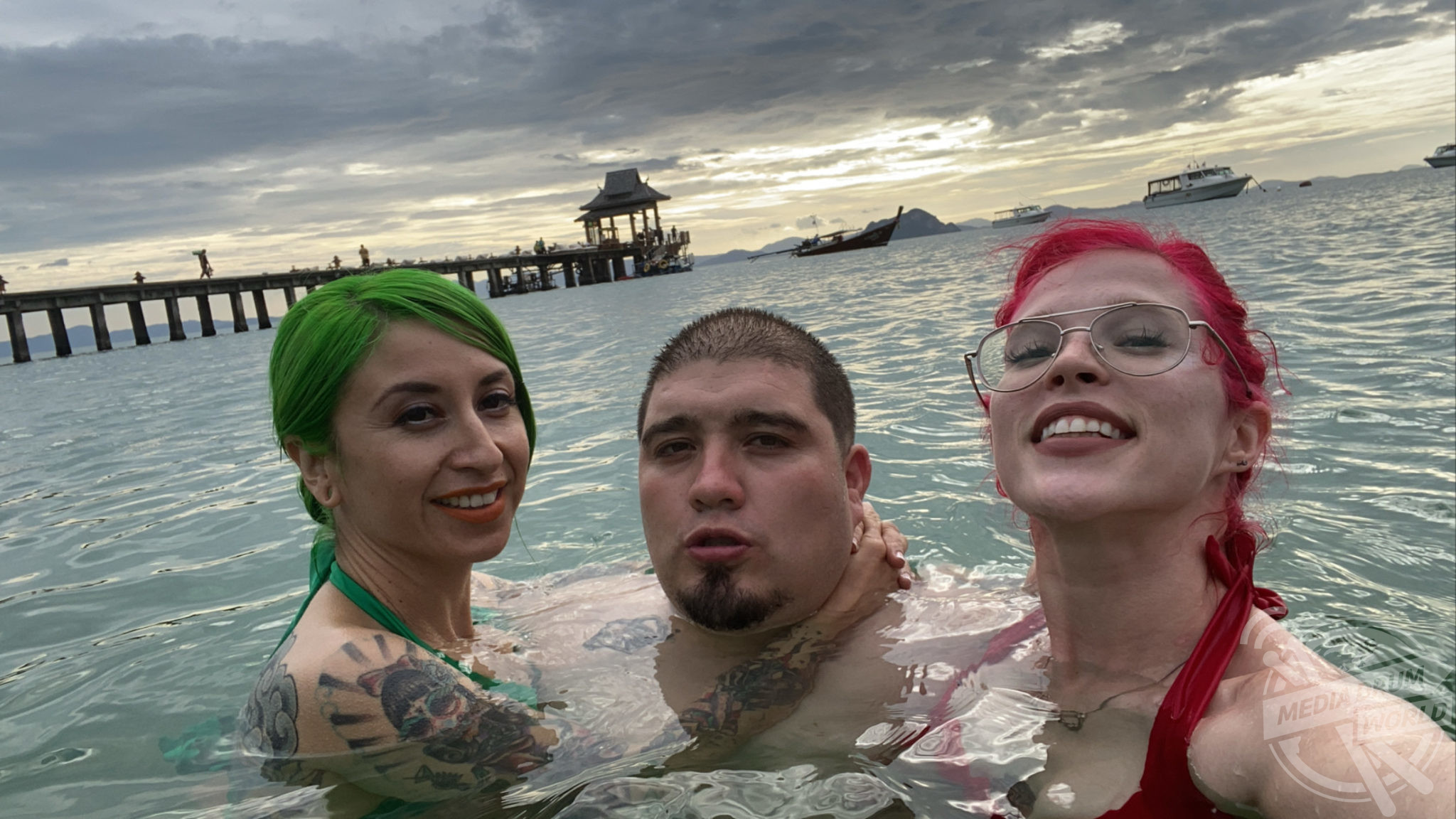 Polyamorous Throuple Get Married In A Traditional Ceremony Media Drum