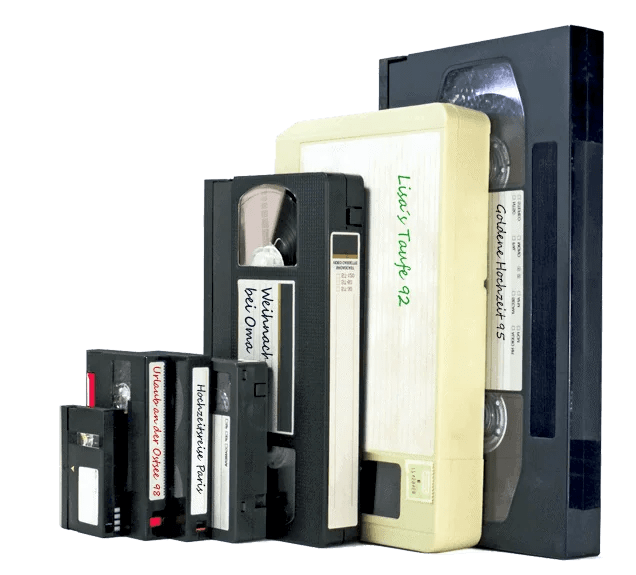 Convert VHS to digital starting at €6.22 | TÜV-certified | MEDIAFIX