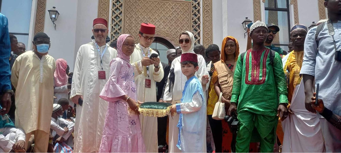Guinée la mosquée Mohammed VI de Conakry inaugurée ce vendredi