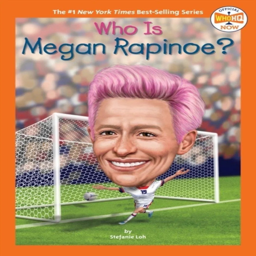Children's Books Who Is Megan Rapinoe? Book Who HQ