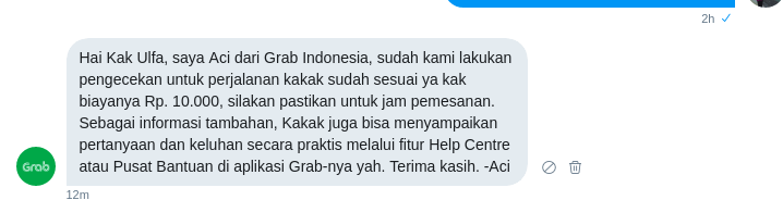 Promo GRAB Tidak Bisa Dipertanggungjawabkan Media Konsumen