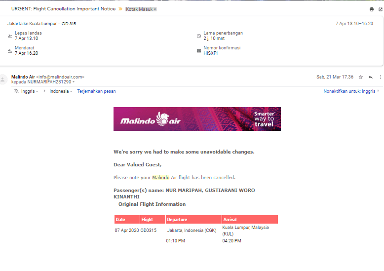 90 Hari Lebih Menunggu Refund dari Traveloka Tak Kunjung Diproses