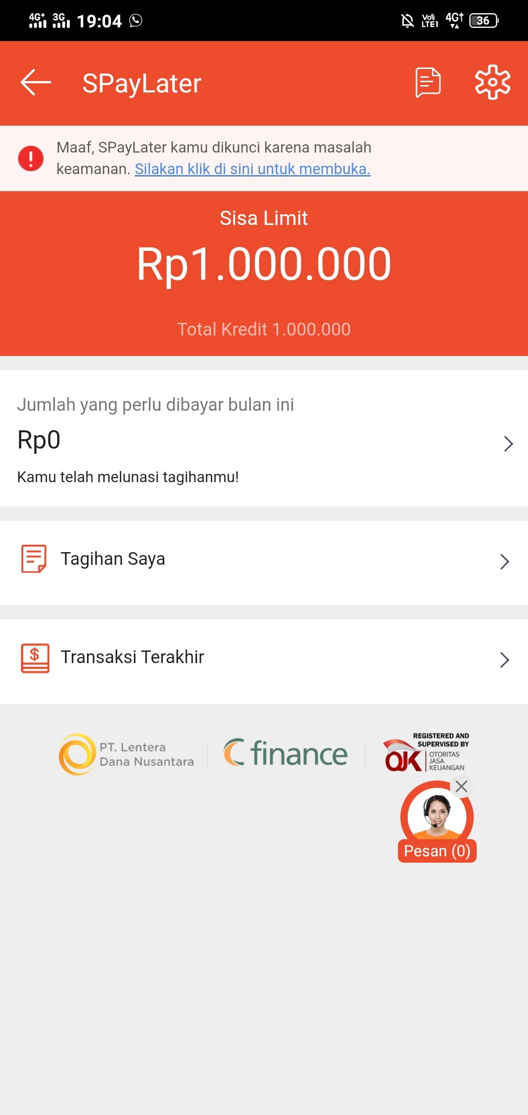 Meski Sudah Diberi Limit, Shopee Paylater Tidak Bisa