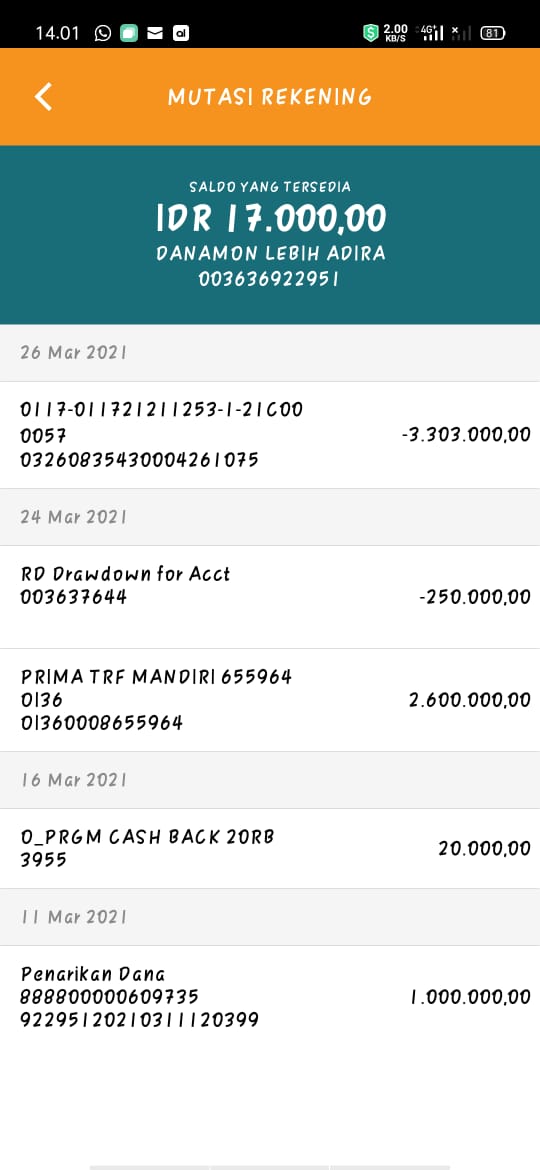 Jebakan Asuransi CSO Danamon Puri Delta Mas Ketika Daftar Autodebit