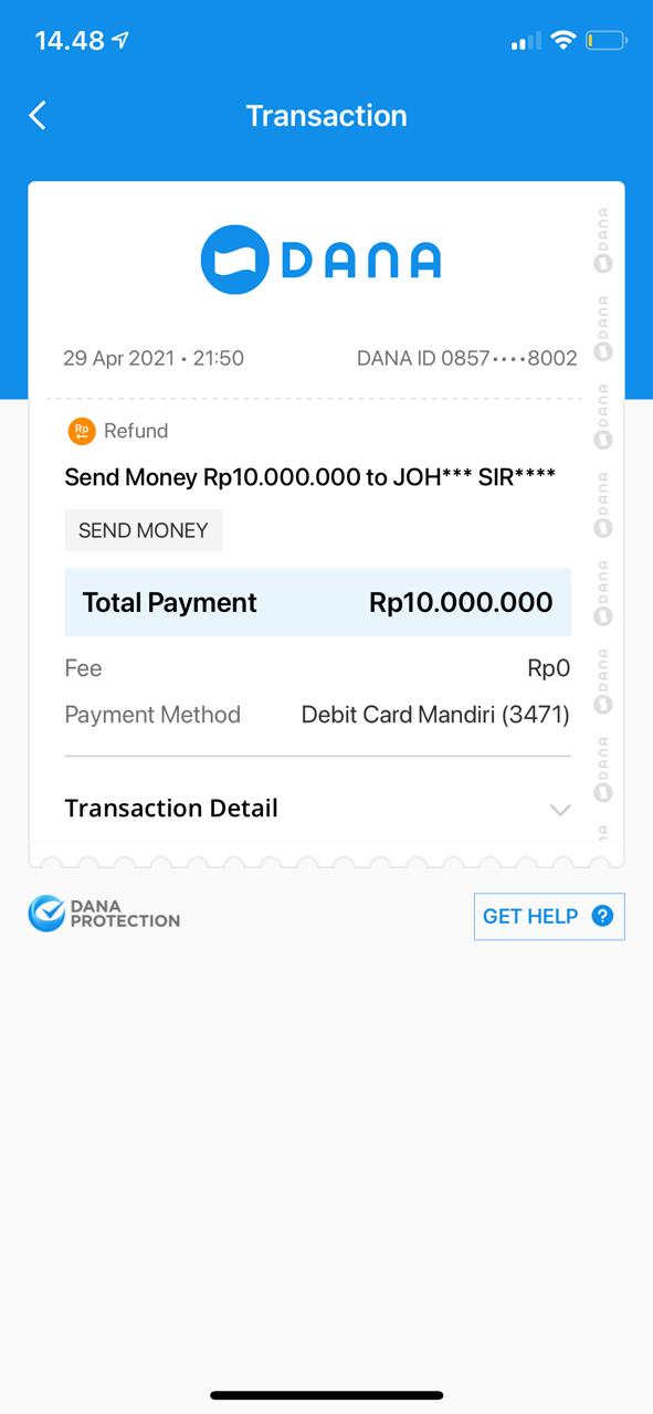 DANA, Tolong Kembalikan Uang Refund Saya 10 juta! - Media Konsumen
