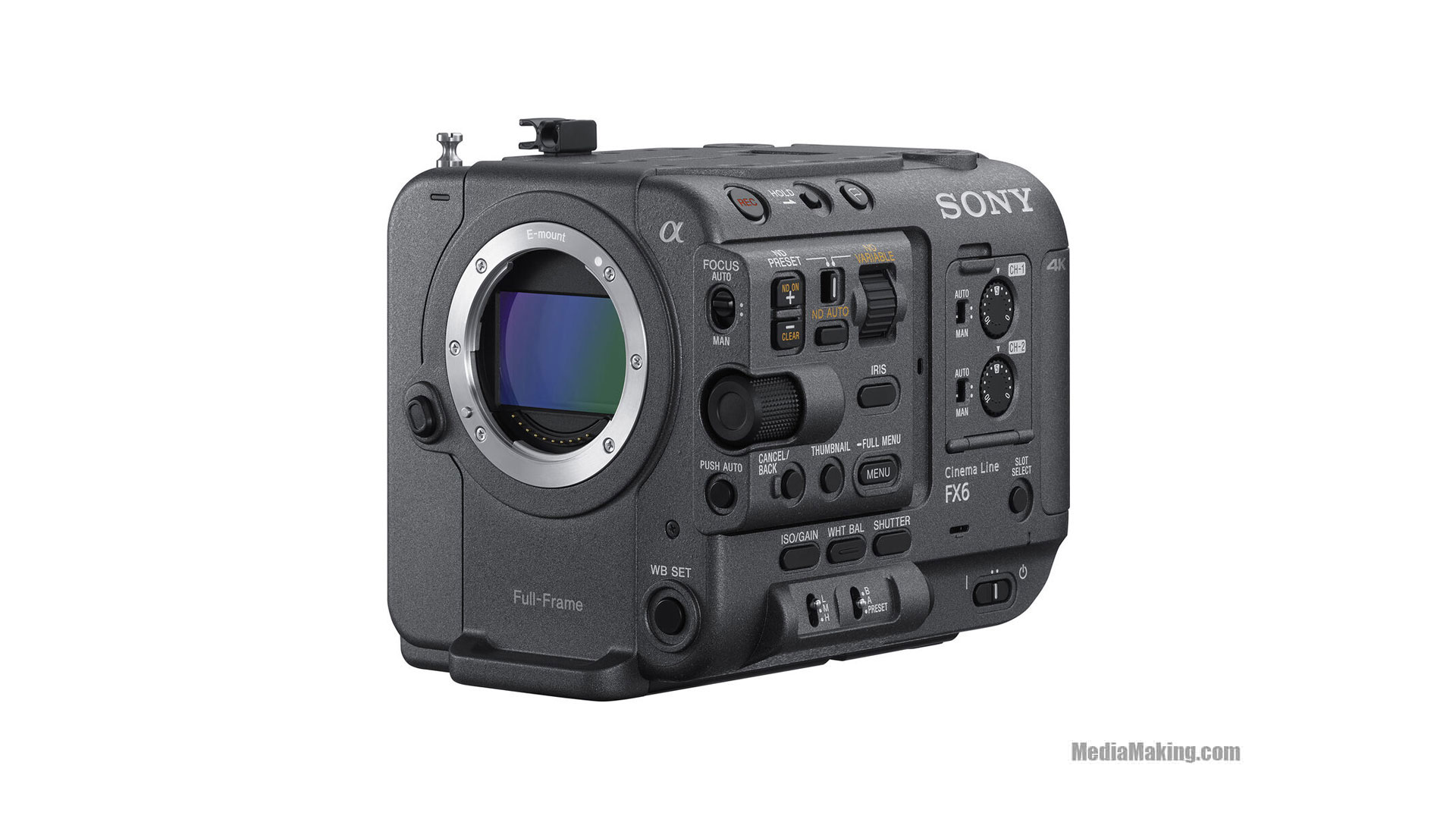 Rent Sony FX6 Cinema Line fullframe MediaMaking Milan