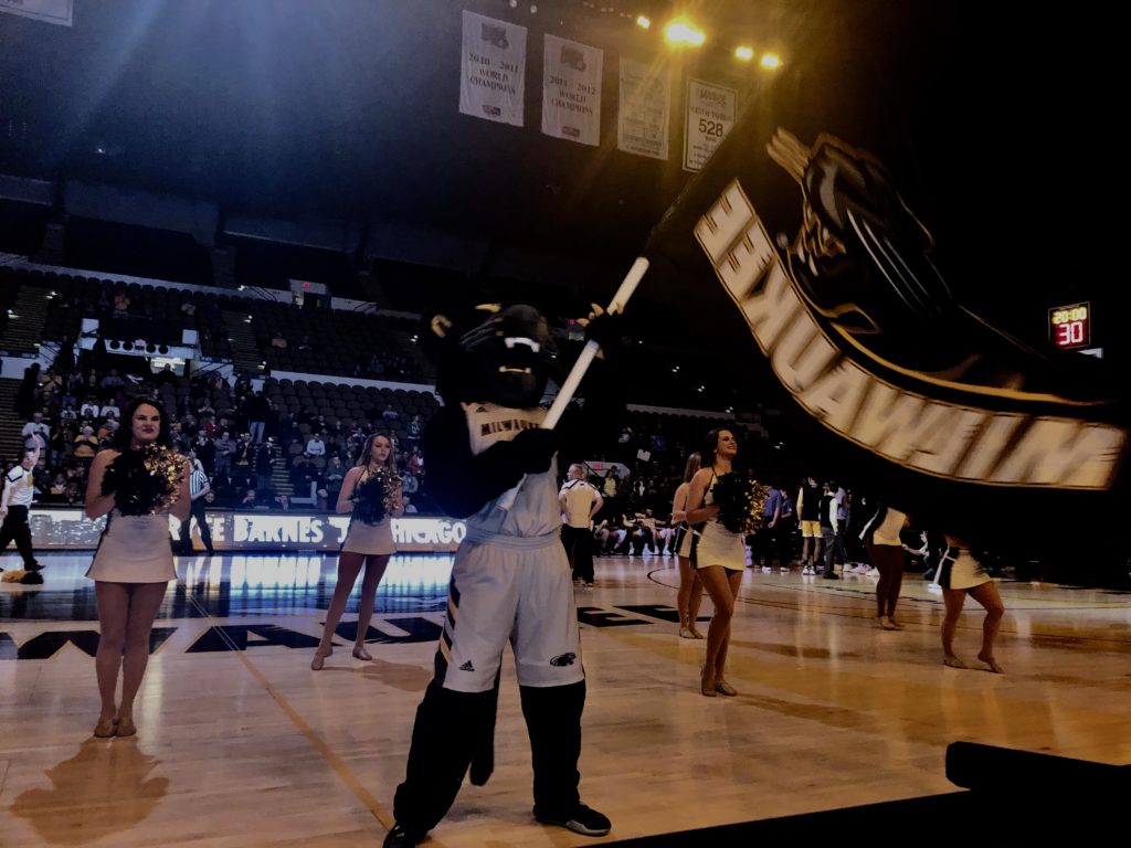 UWM Men's Basketball Honors Seniors