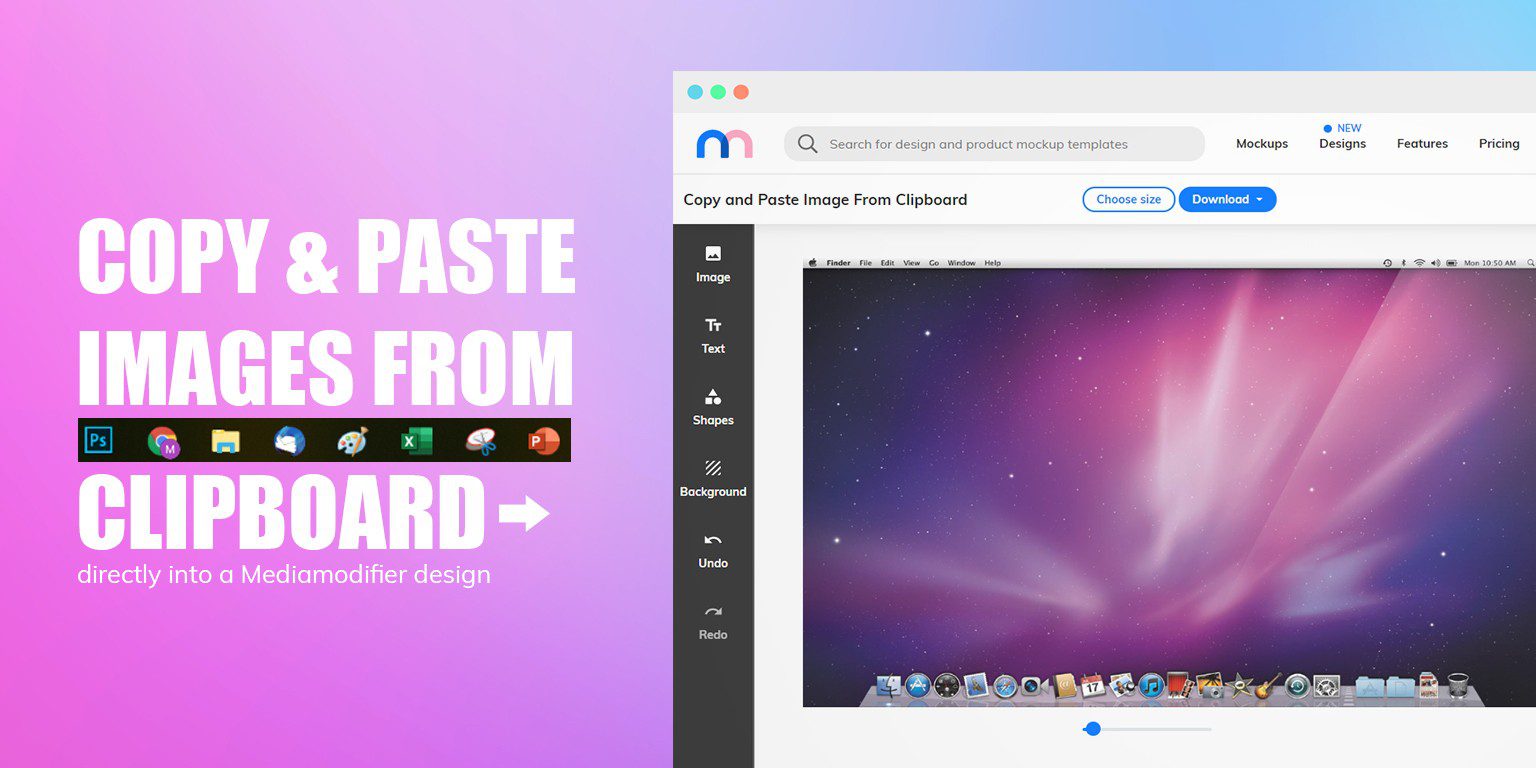 Copy and paste photo editor