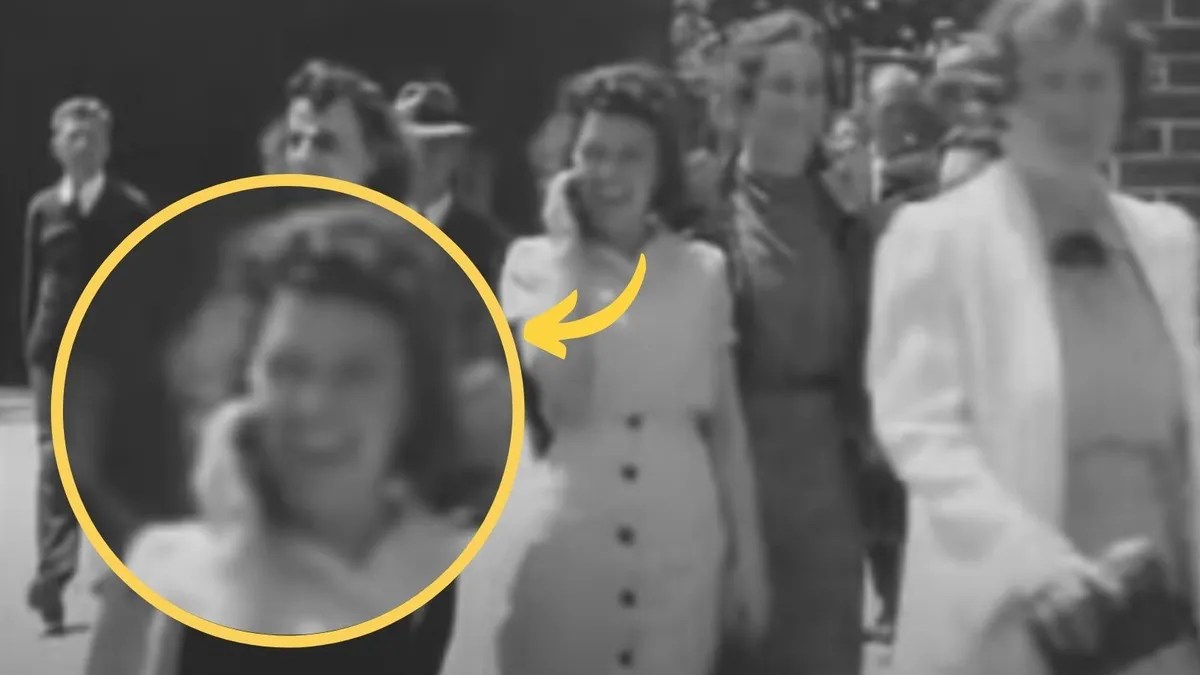 Video Shows Female 'Time Traveler' Using a Cellphone in 1938?