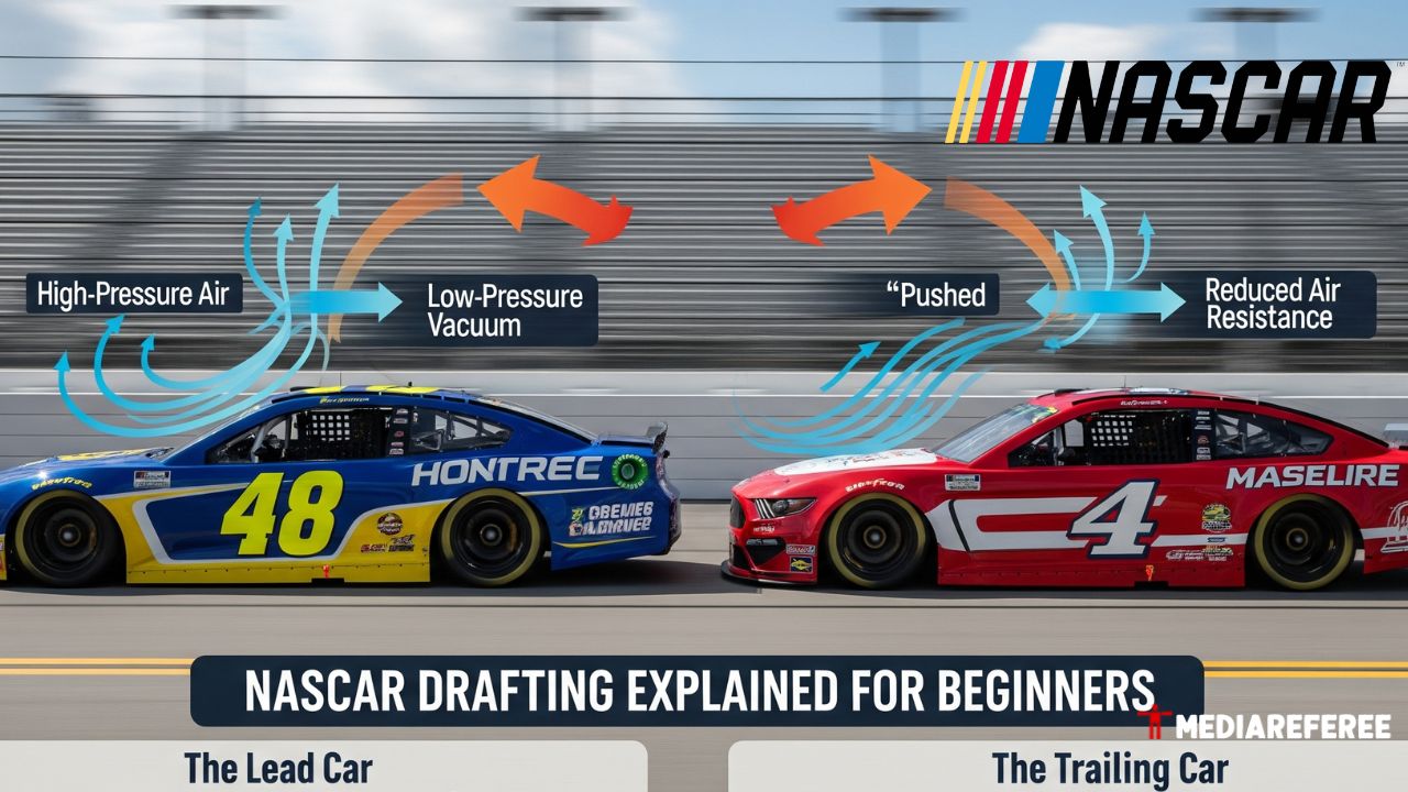 NASCAR Drafting Explained for Beginners Media Referee